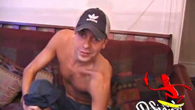 Super cute Vincenzo is back for a solo jerk off session. The hunky, hard and horny boy gets right to massaging his dick. Stripping out of his undrrwear the skater boy gets his cock rock hard.