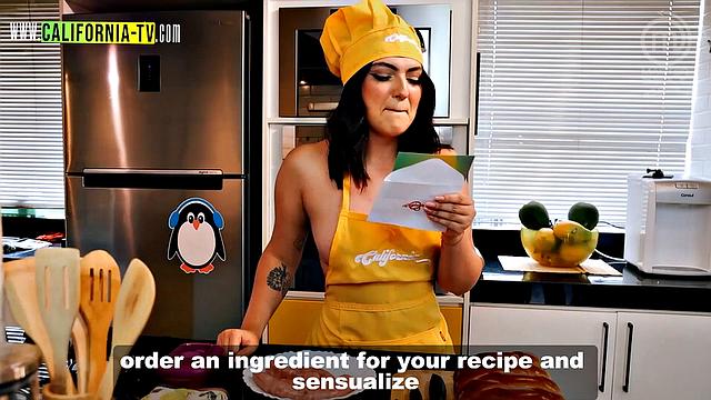 Clara Wellen, Brazilian influencer, caught opening the door naked for a motorcycle courier