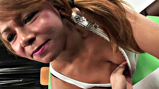 Lingerie Latin rimmed before fucking in classroom trio