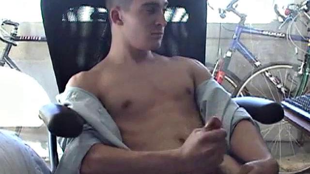 Straight Darrell Jerking Off