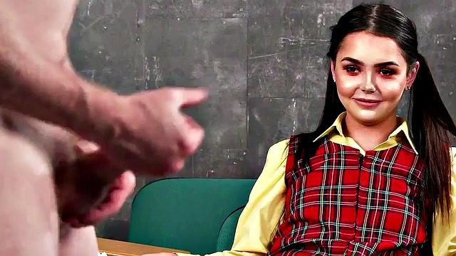 21yo voyeur college teases professor cock till cumshot