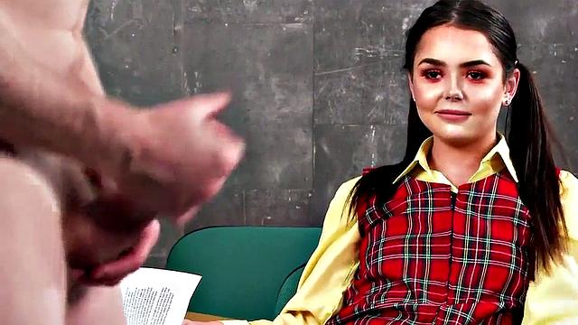 21yo voyeur college teases professor cock till cumshot