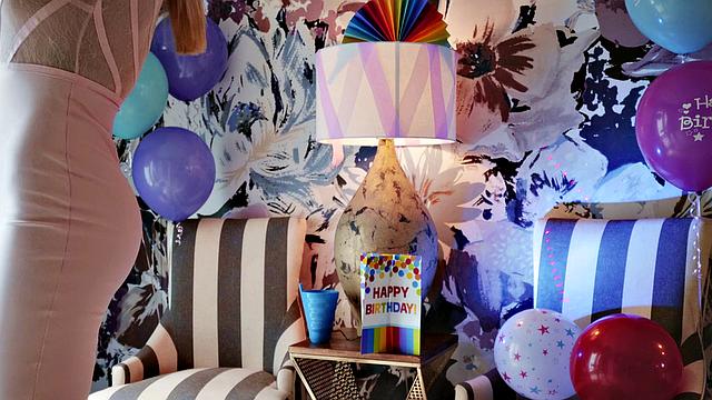 Party girl with tattoos gets fucked hard and takes a cumshot in her mouth