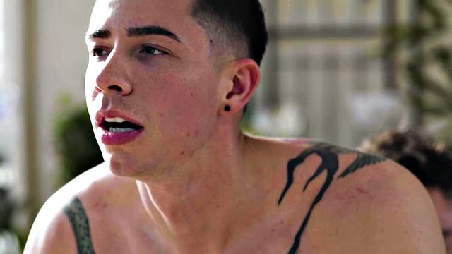 HETEROFLEXIBLE - Horny Jock Caught Roommate Jerking Off! Ends Up Having His Rough Ass Destroyed