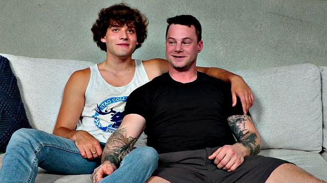 Debut Std Fucks Tattooed Jock On Casting for Cumshot