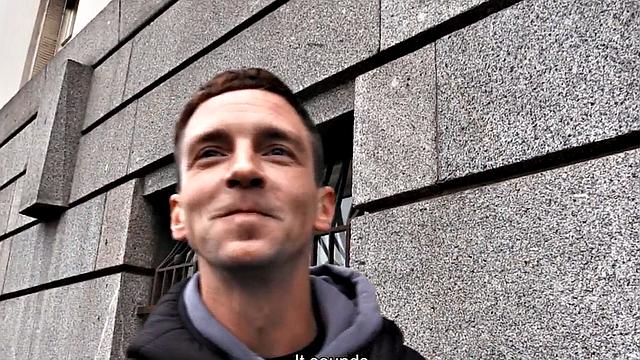 Real straight pulled and anally tricked for money