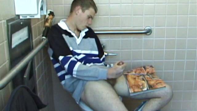 Christian Strokes in Toilet