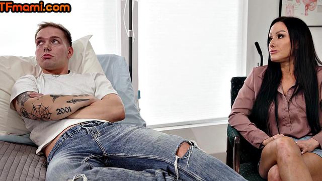 Big MILFs sharing cock in hot 3some