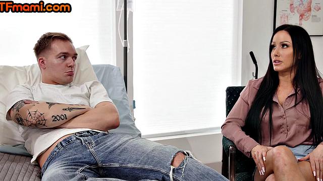 Big MILFs sharing cock in hot 3some