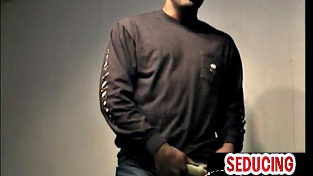 Homemade seduced straight sucked and wanked by gaydad