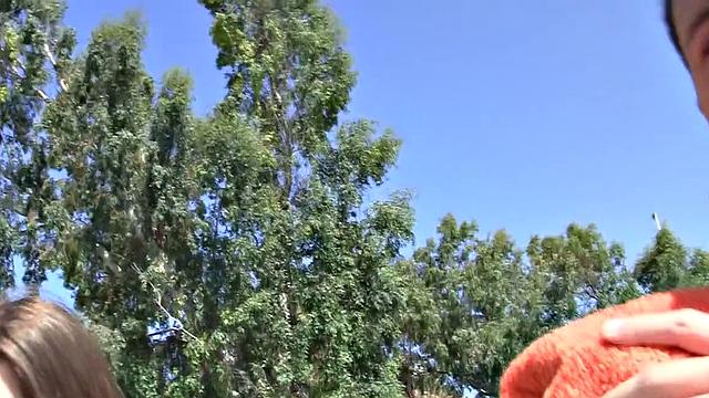 Big stiff boner for hot amateur girlfriend