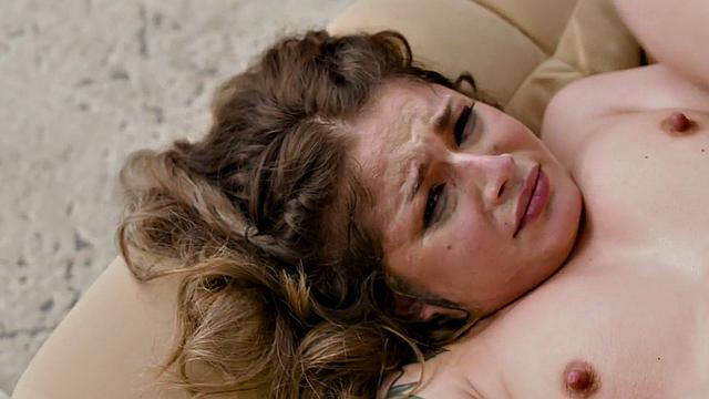 IR petite tattooed babe with small boobs nailed by BBC partner