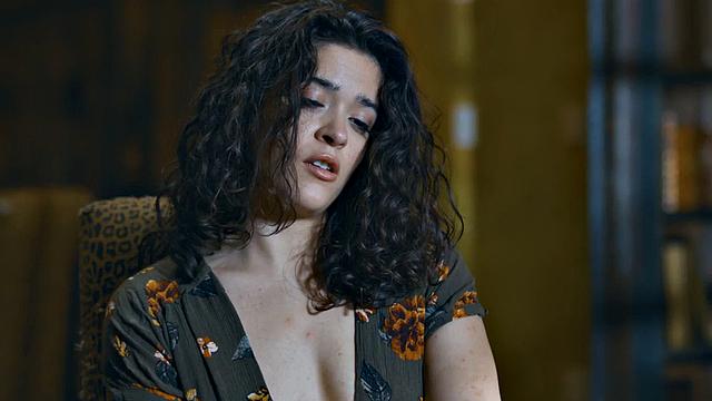 Cocksucking babe in stockings bounces on hard cock