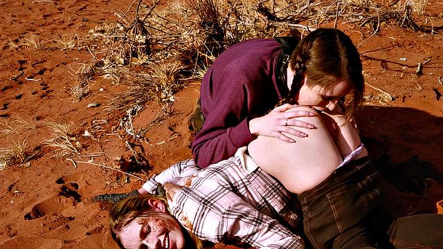 Filth rimjob and spit for bondage sluts