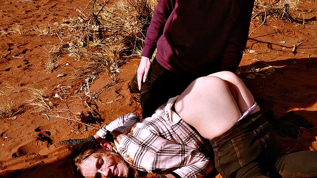Filth rimjob and spit for bondage sluts