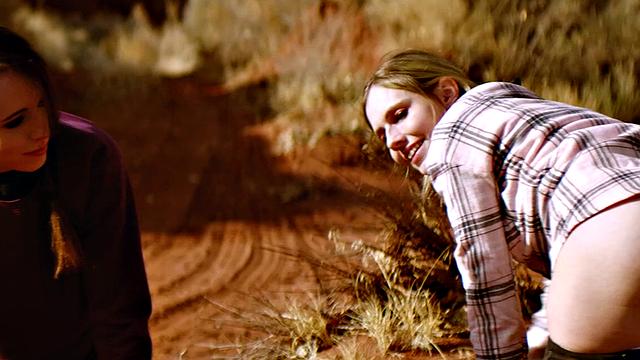 Filth rimjob and spit for bondage sluts