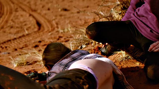 Filth rimjob and spit for bondage sluts