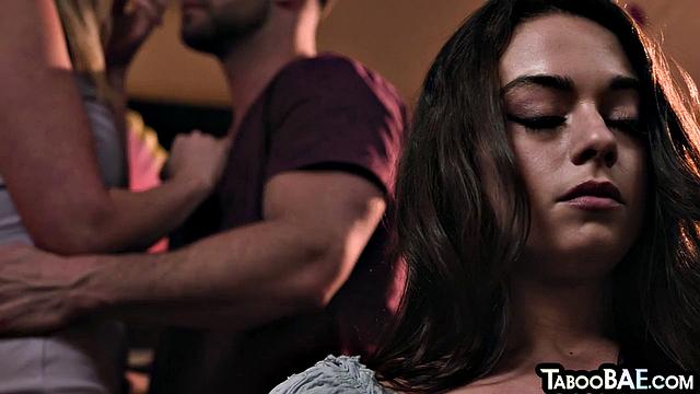 Cockhungry babes get pussyfucked in 3some