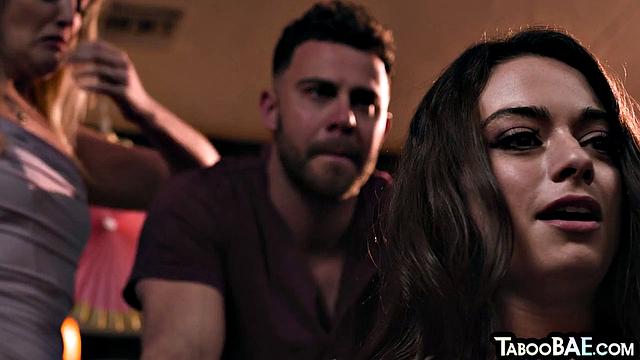 Cockhungry babes get pussyfucked in 3some