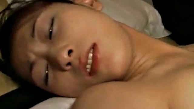 Asian teen anally rammed by cock