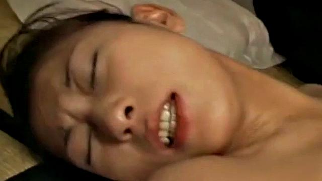 Asian teen anally rammed by cock