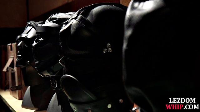 Busty femdom queening sub