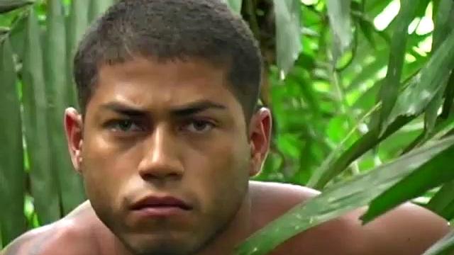 Biker boy Antonio Bello and Samuel Jacques in an oral session when we discover sexy Brazilians behind the bushes. Pretty-boy Samuel is talented in taking cock and filling his Latin ass.