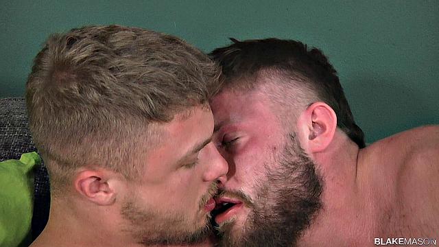 British Muscular Boyfriends Have Sex! - Jordan James & Harvey Bridgestone