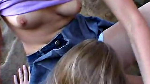 Petite lesbian fingering and licking