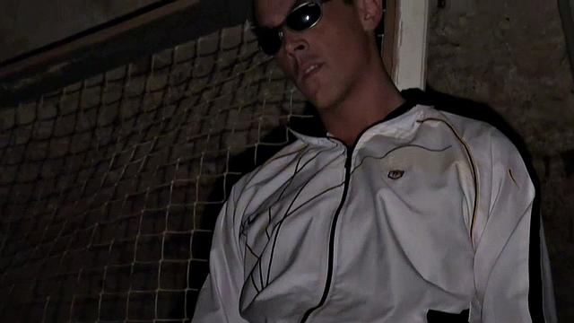 Anal loving amateur fucked in basement by top stud