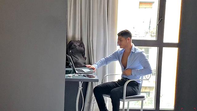 I Caught Him Jerking Online