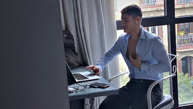 I Caught Him Jerking Online
