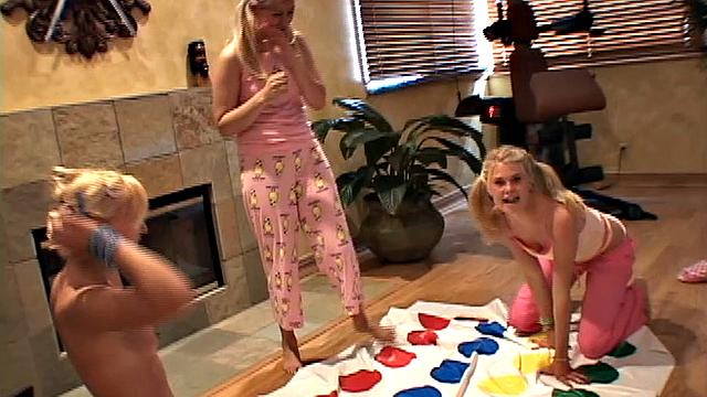 Summer with Girls showing teen body Playing Nude