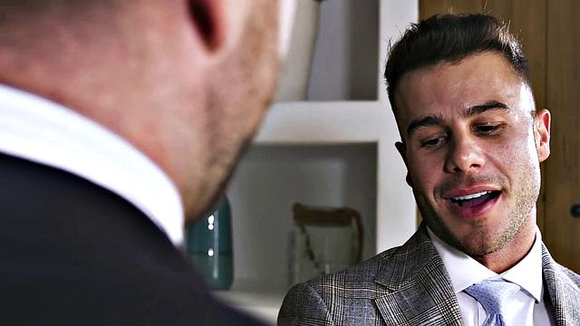 Bearded Hunk Drills Hot Jock - RagingStallion