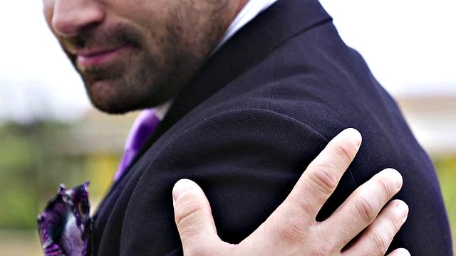 Bearded Hunk Drills Hot Jock - RagingStallion