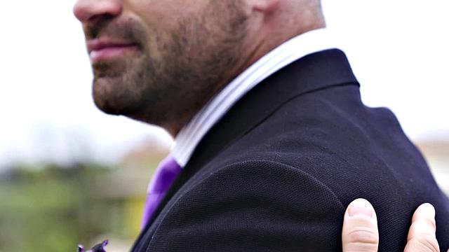 Bearded Hunk Drills Hot Jock - RagingStallion