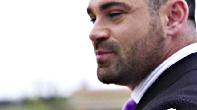 Bearded Hunk Drills Hot Jock - RagingStallion