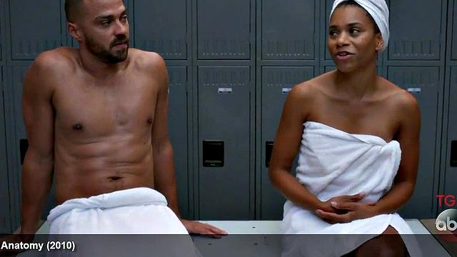 Jesse Williams Nude in a Towel