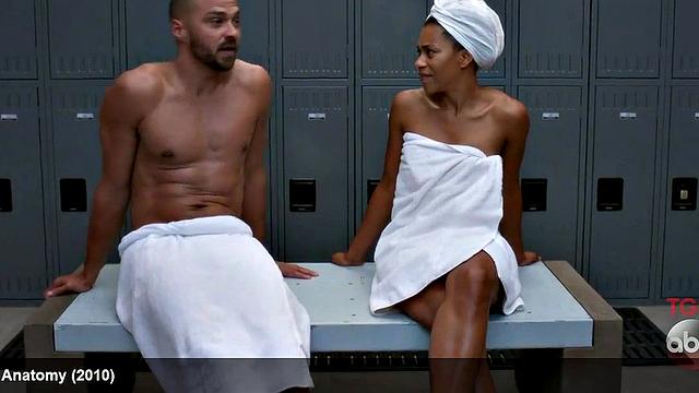 Jesse Williams Nude in a Towel