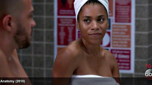 Jesse Williams Nude in a Towel