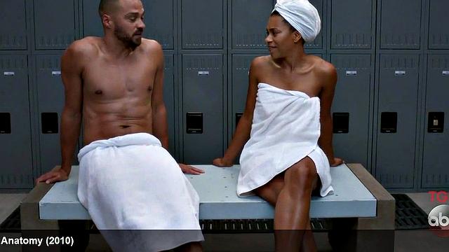 Jesse Williams Nude in a Towel