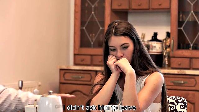 VIP4K. Guy has a date with stepfather's car who drills his girlfriend 