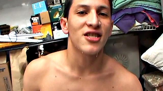 Latino gay couple fucking each other