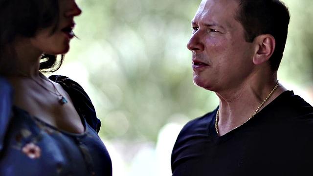 Stepmom and stepdaughter fucked hard in anal in 3some