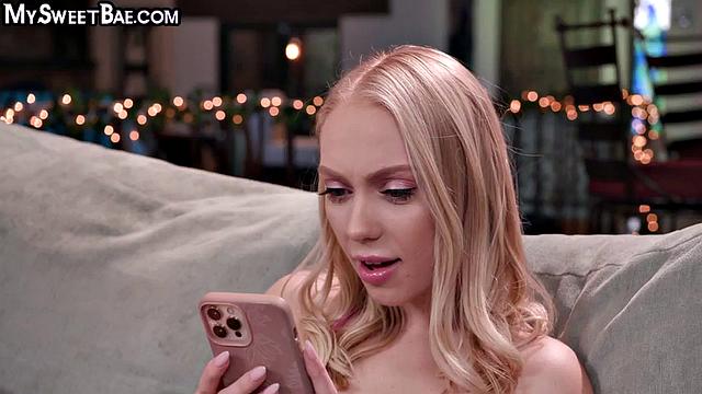 Petite nympho ready for facial