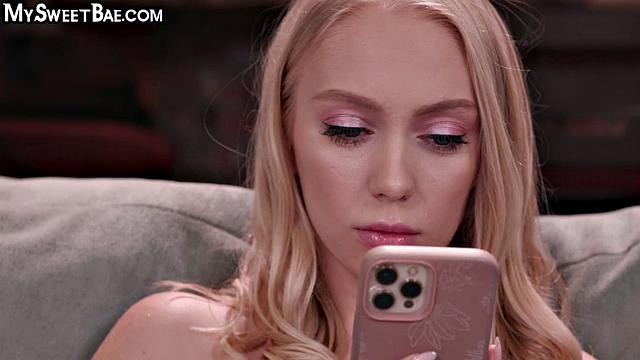 Petite nympho ready for facial