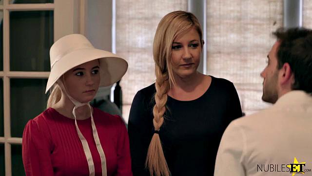 carolina sweets скачет на члене своей гладкой киской