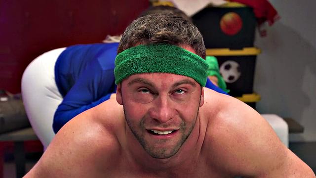 OOPSIE - Stacked Amber Alena Gets Horny Catching Codi Vore Being Dirty With Sportsman