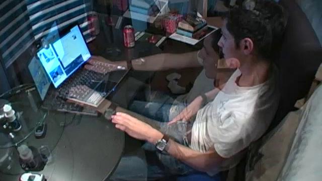 Andy and Niki Jerk Off