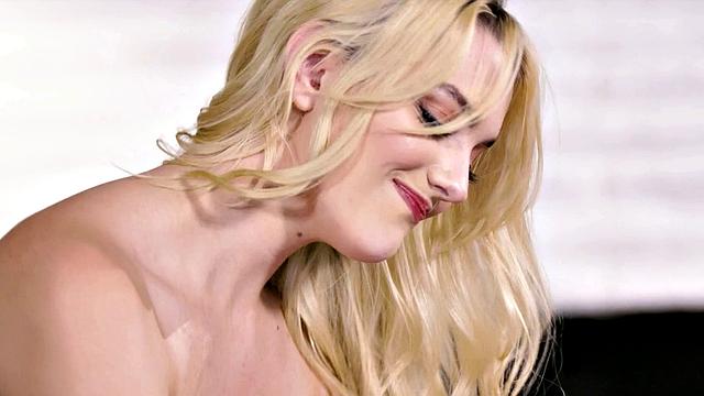 NURU MASSAGE - Cute Teen Kenna James Has A Plan While Massaging Her Stepdad